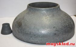 Переход оцинкованный 219х6-108х4 Переход оцинкованный 219х6-108х4